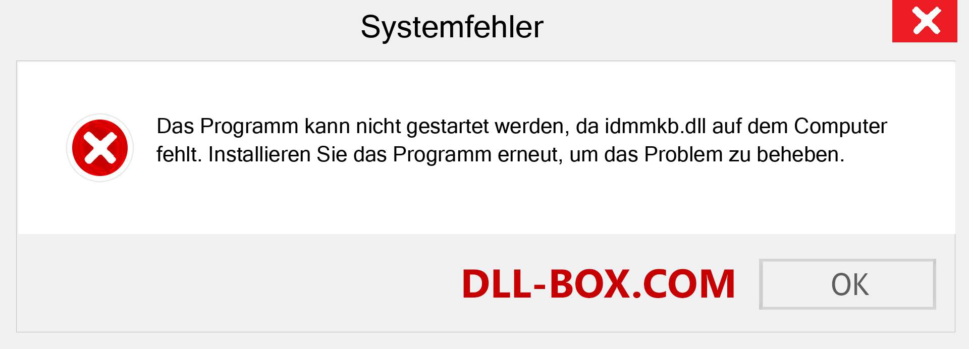 idmmkb.dll-Datei fehlt?. Download für Windows 7, 8, 10 - Fix idmmkb dll Missing Error unter Windows, Fotos, Bildern